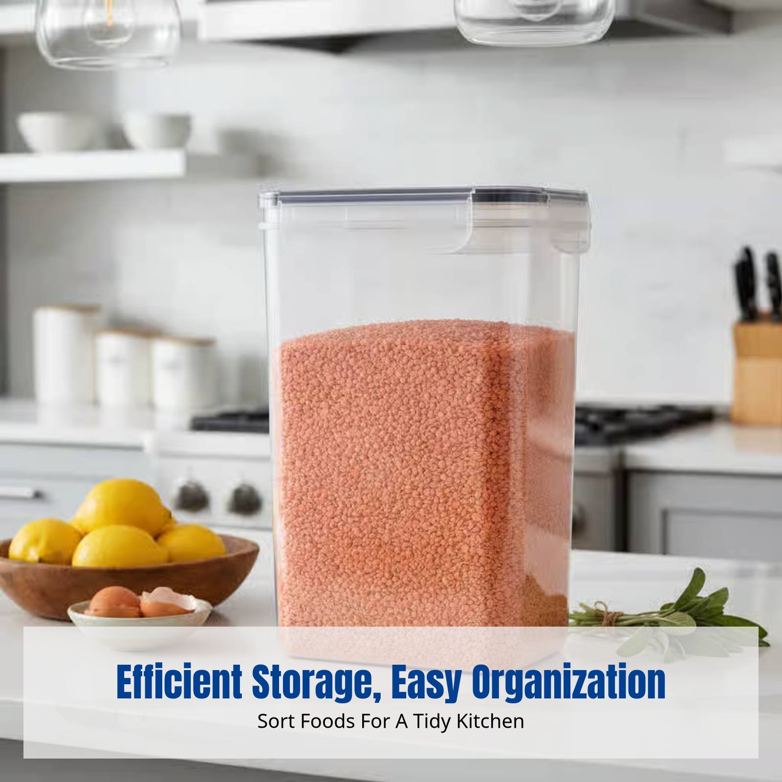 Food Storage Containers - Juego de Recipientes Herméticos para Almacenamiento