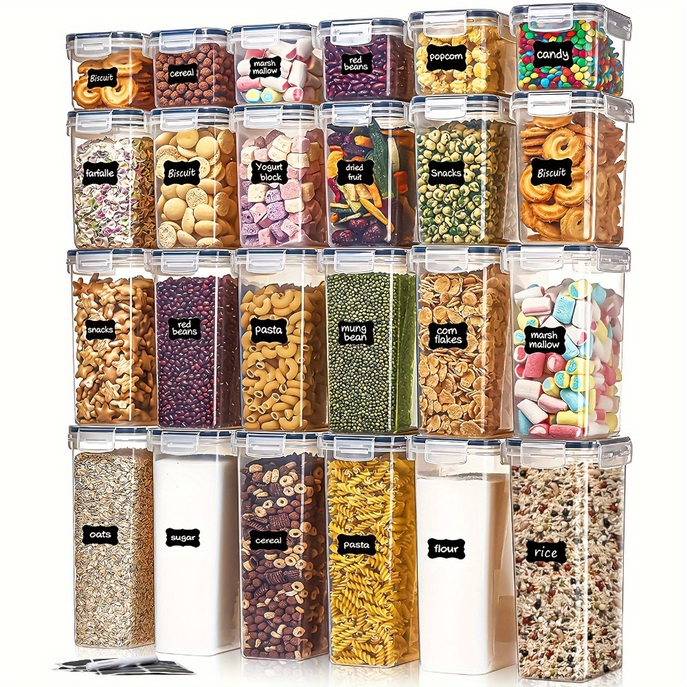 Quirky Kitchen Gadgets - 24 Recipientes para Almacenamiento de Alimentos,