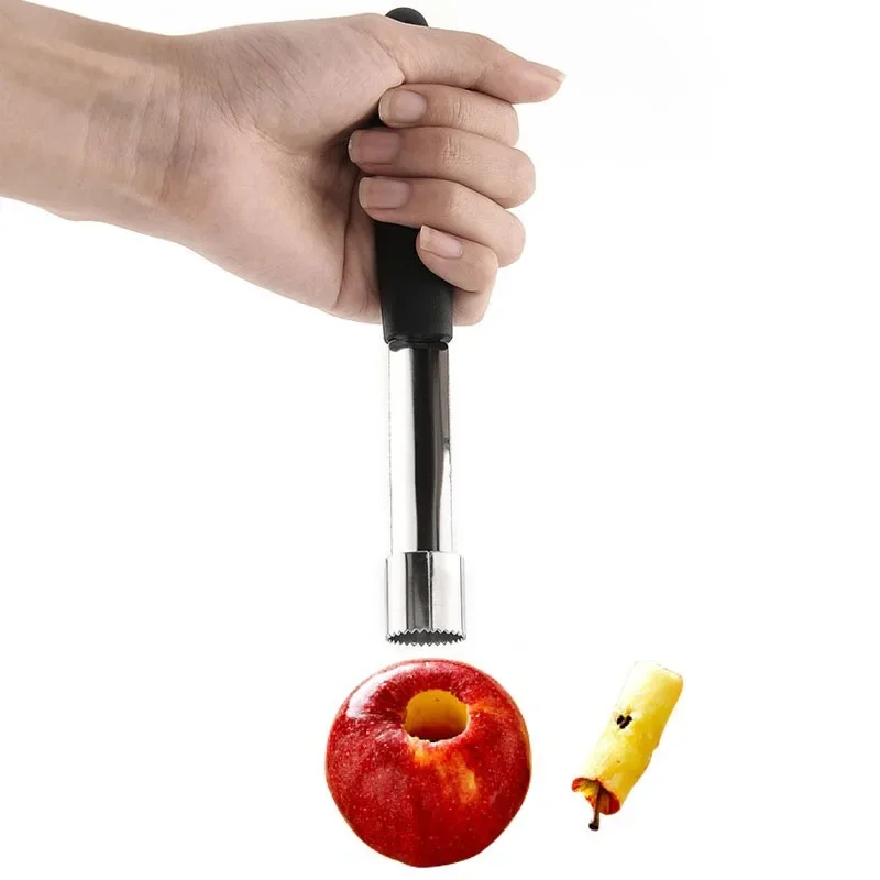 Apple Corer Slicer - Corer de manzana de acero inoxidable,