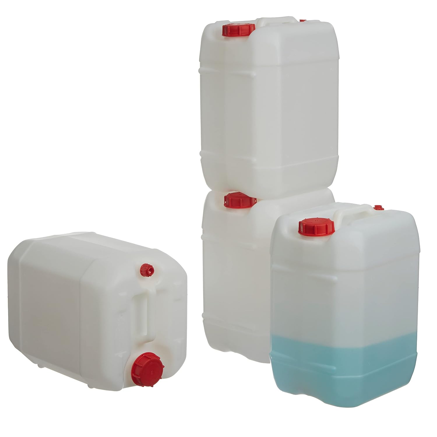 Food Storage Containers - Contenedor de plástico apilable de 5
