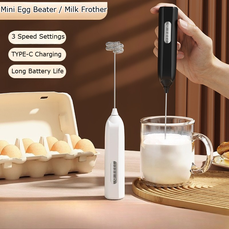 Quirky Kitchen Gadgets - Nuevo Espumador de Leche Eléctrico Portátil,