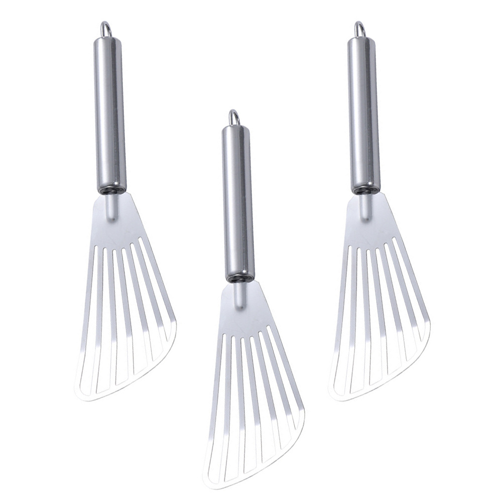 Kitchen Gadgets Baking - Espátula de acero inoxidable para freír