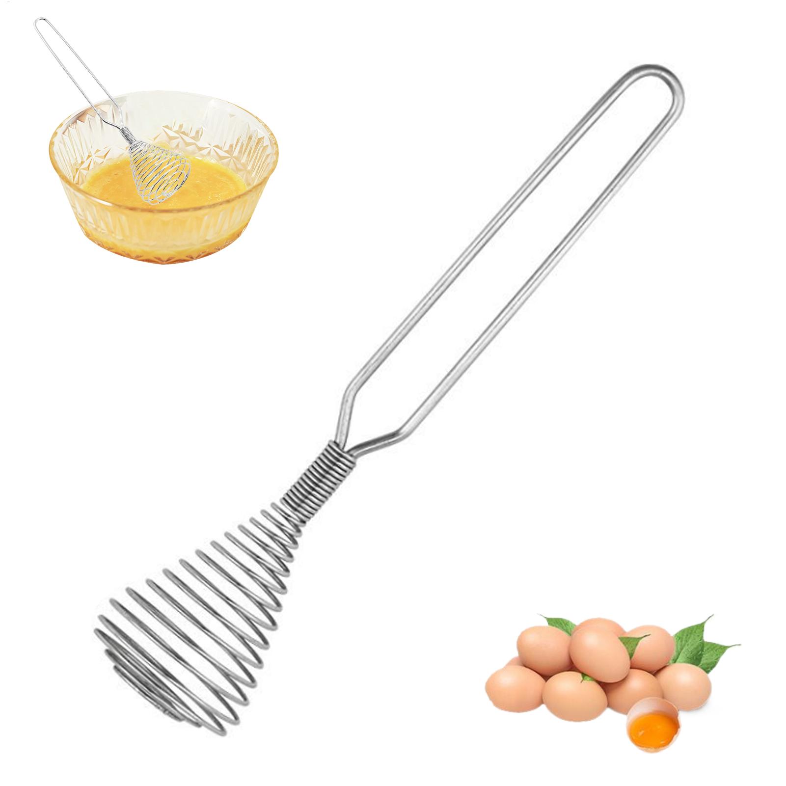 Quirky Kitchen Gadgets - Batidor de mano de acero inoxidable,