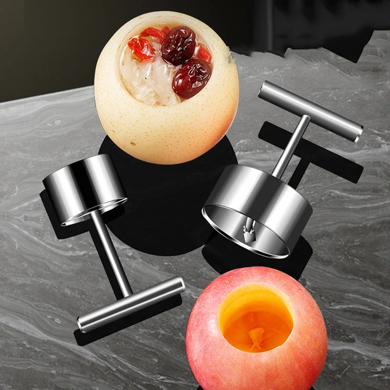Excavadora de núcleo de fruta, - Apple Corer Slicer reseña y precio