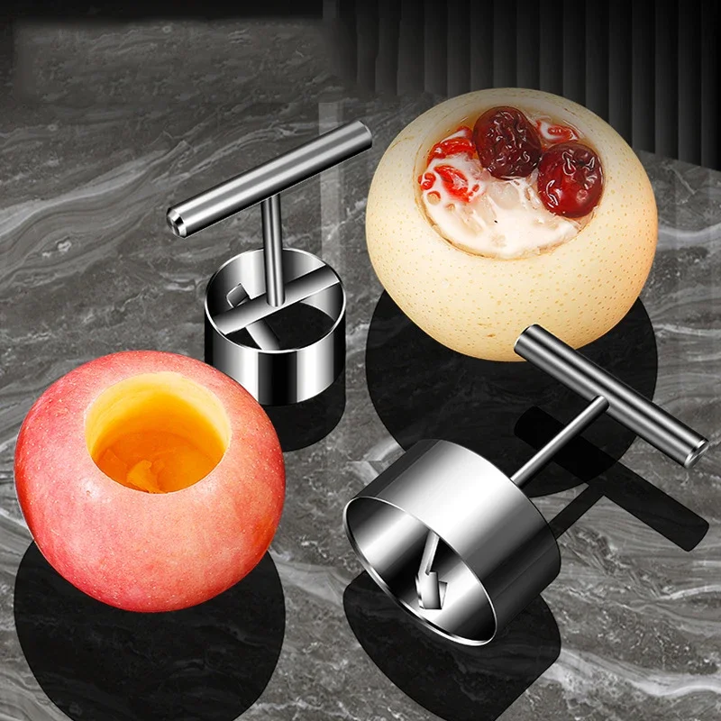 Excavadora de núcleo de fruta, - Apple Corer Slicer reseña y precio
