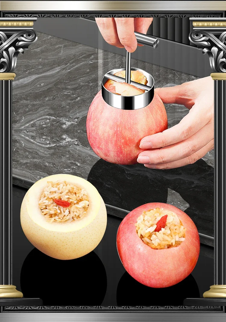 Excavadora de núcleo de fruta, - Apple Corer Slicer reseña y precio