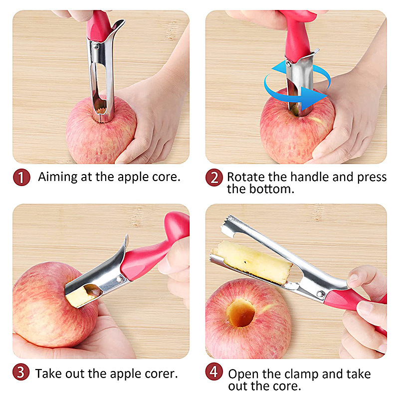 Descorazonador de Manzanas Pre - Apple Corer Slicer reseña y precio