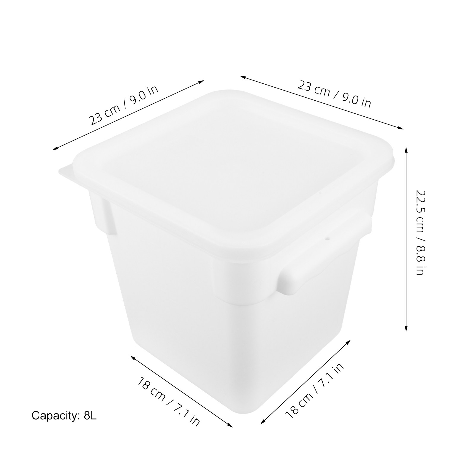 Contenedor de Almacenamiento d - Food Storage Containers reseña y precio