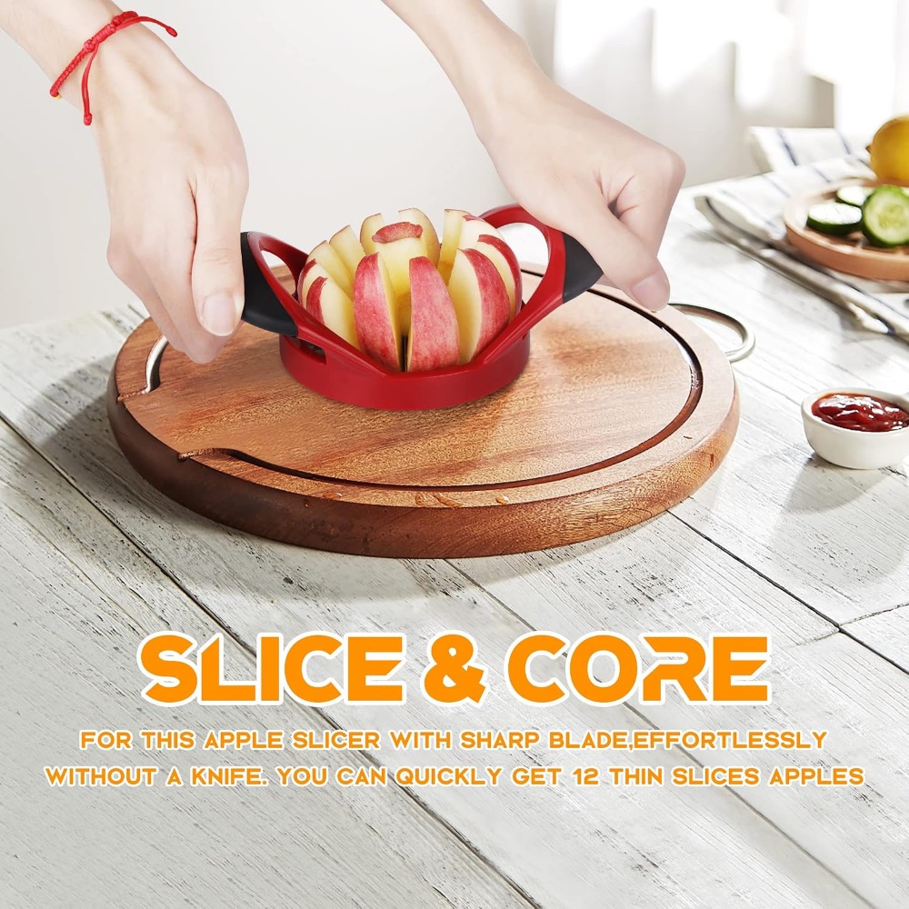Cortador y Descorazonador de M - Apple Corer Slicer reseña y precio