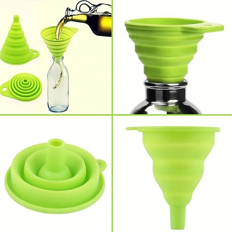 Embudo plegable de silicona, M - Kitchen Gadgets Latest reseña y precio