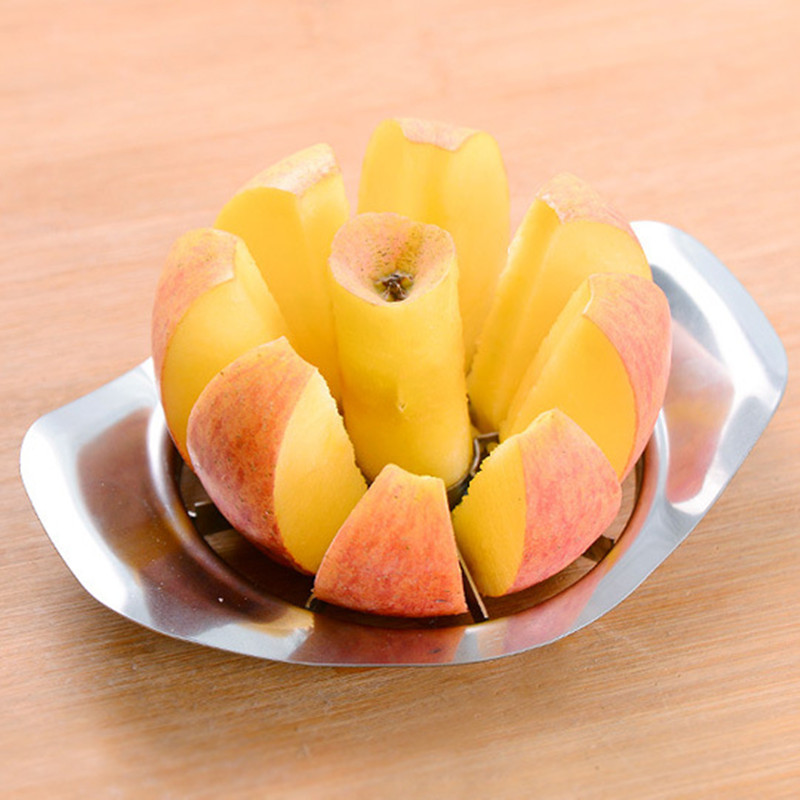 Cortador de manzanas de acero  - Apple Corer Slicer reseña y precio