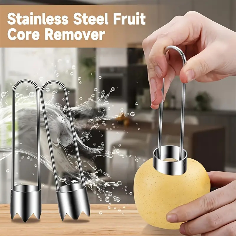 Corer de frutas y verduras de  - Apple Corer Slicer reseña y precio