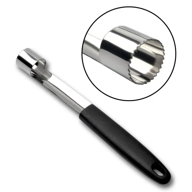 Nuevo Corer de manzana de acer - Apple Corer Slicer reseña y precio