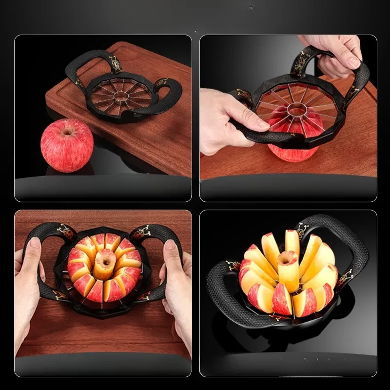 Cuchillo para cortar frutas de - Apple Corer Slicer reseña y precio