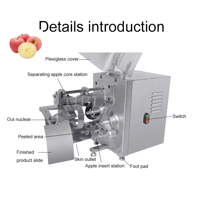 Corer de manzanas industrial,  - Apple Corer Slicer reseña y precio
