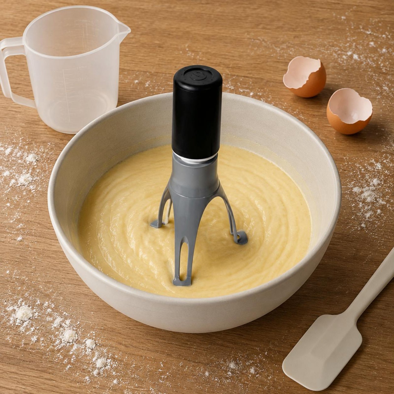 Batidor Triangular Automático  - Quirky Kitchen Gadgets reseña y precio