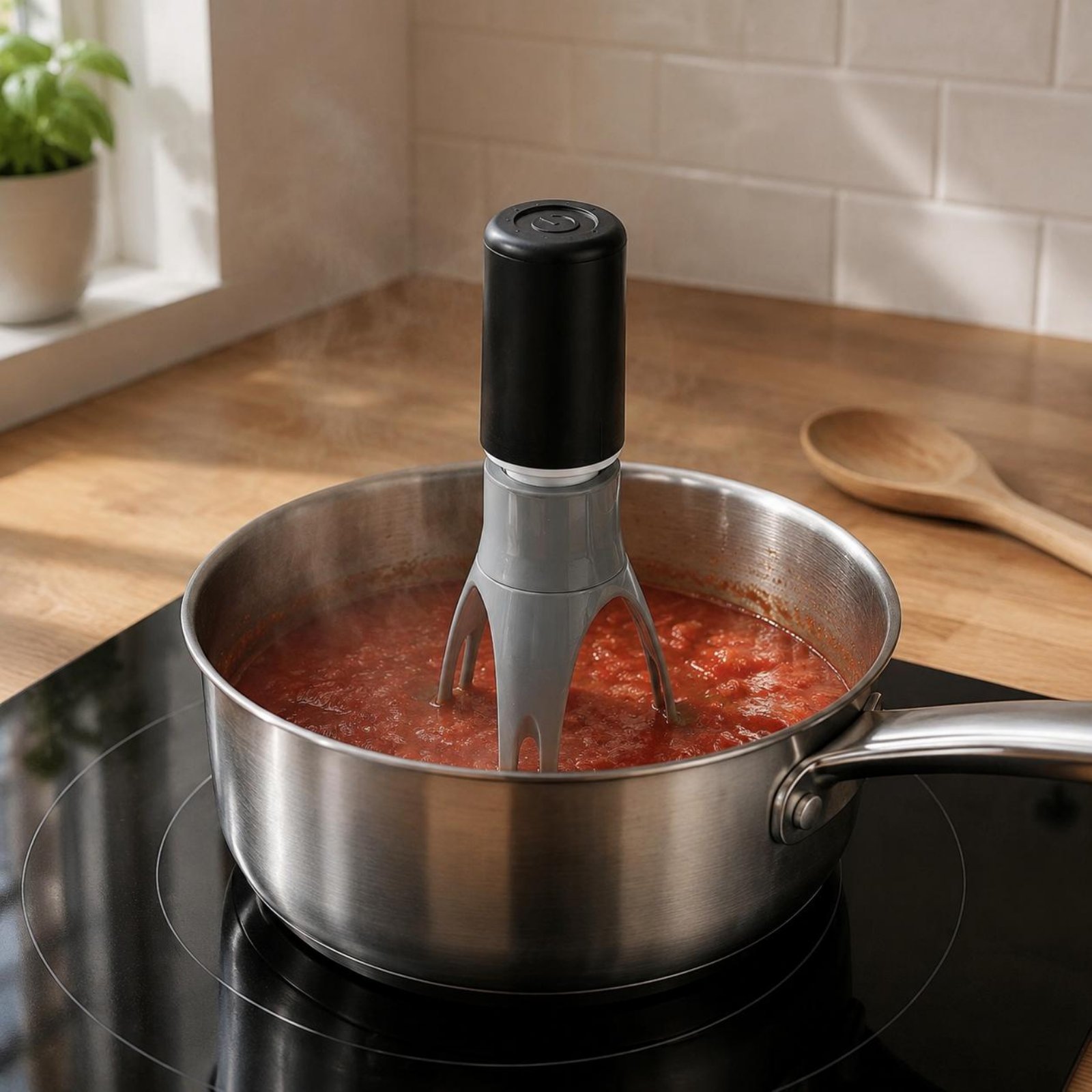 Batidor Triangular Automático  - Quirky Kitchen Gadgets reseña y precio
