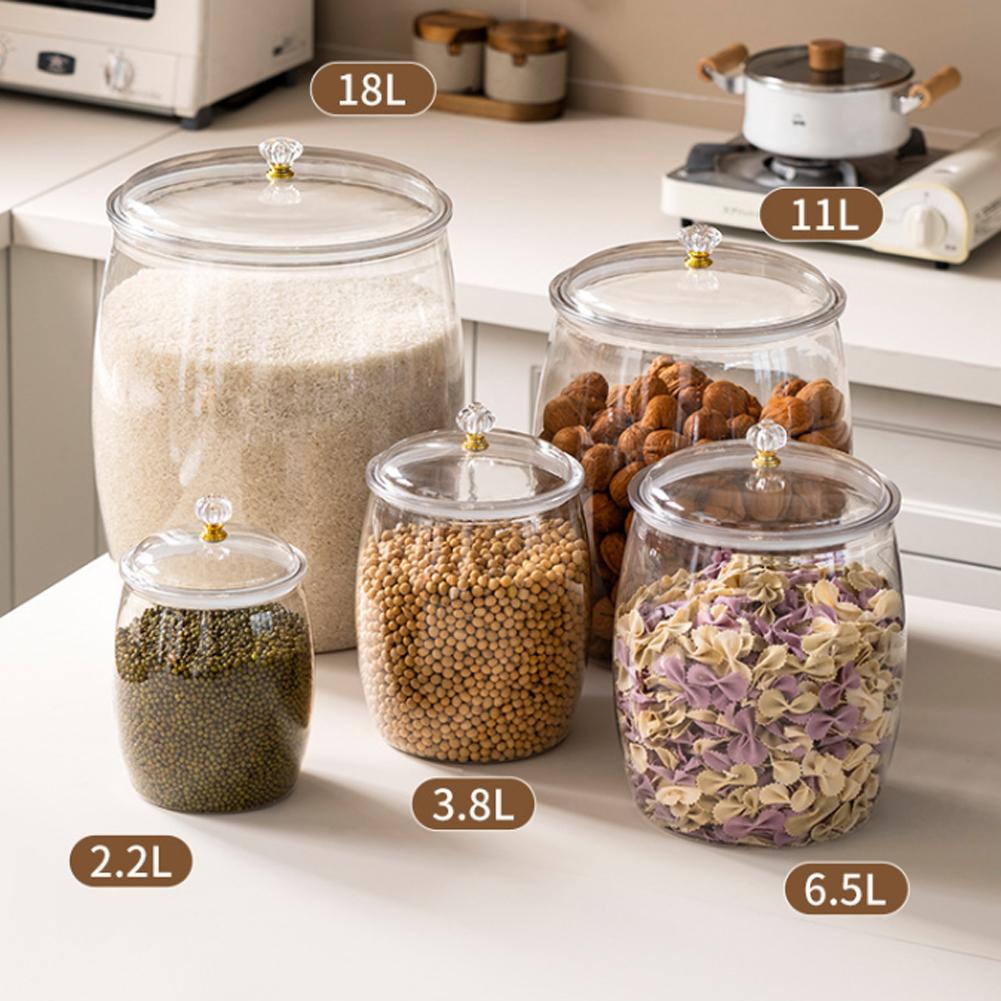 Frasco Grande Transparente de  - Food Storage Containers reseña y precio