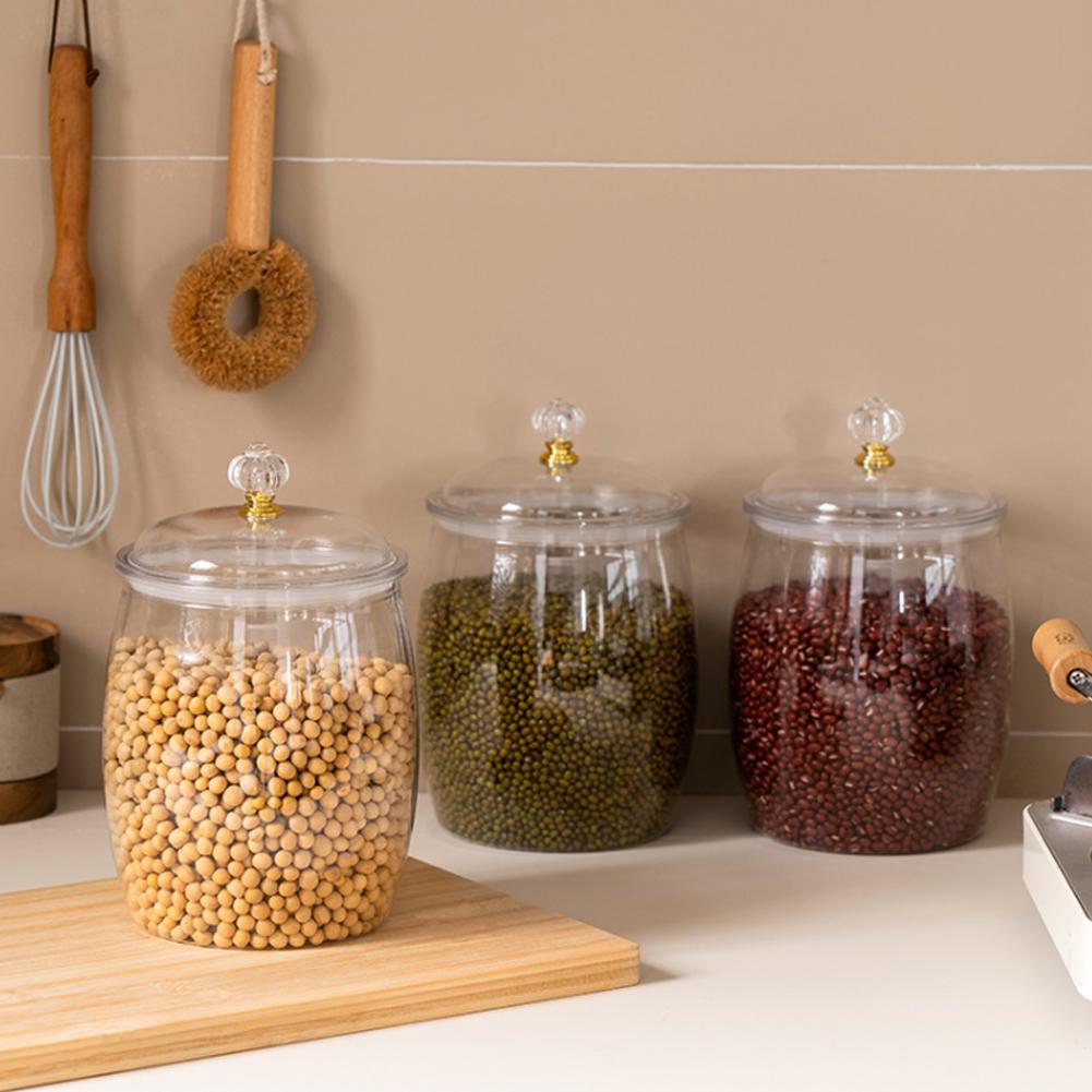 Frasco Grande Transparente de  - Food Storage Containers reseña y precio