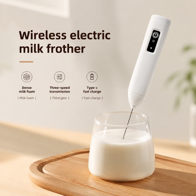 Espumador de Leche Eléctrico + - Quirky Kitchen Gadgets reseña y precio