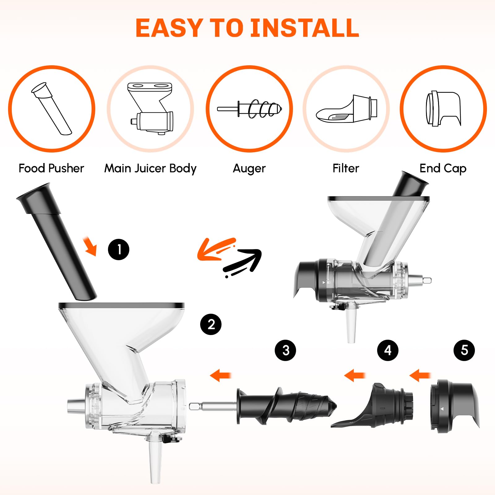 Accesorio de Exprimidor Mastic - Kitchen Gadgets Mixer reseña y precio