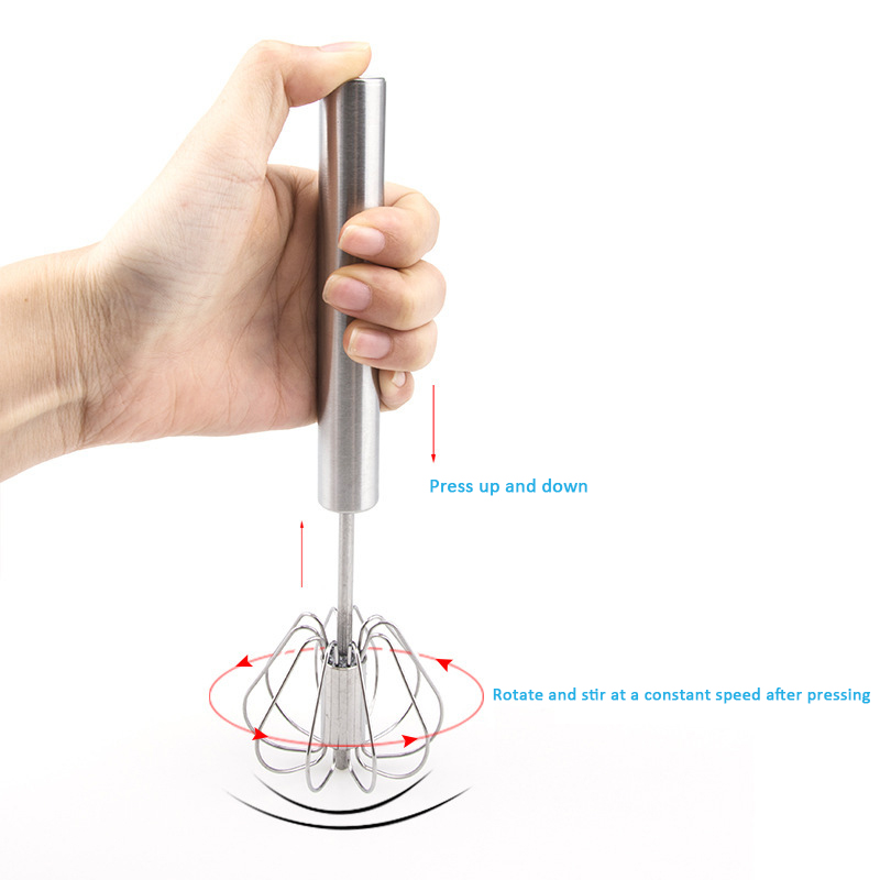 Batidor de huevos de acero ino - Quirky Kitchen Gadgets reseña y precio